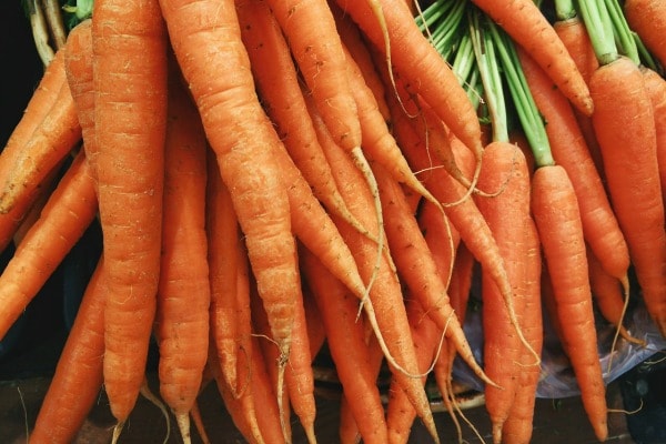 Carrots roasted vegetable bake