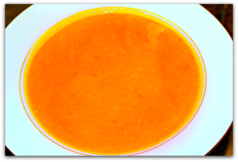 Curried Carrot and Orange Soup