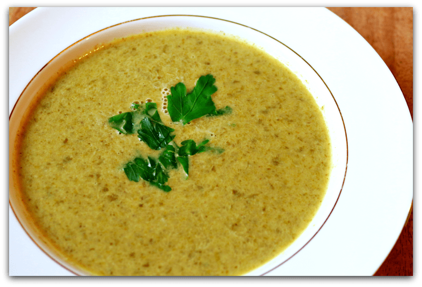 Lime and Parsley Soup