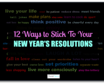 12 Ways To Stick To Your New Year’s Resolution