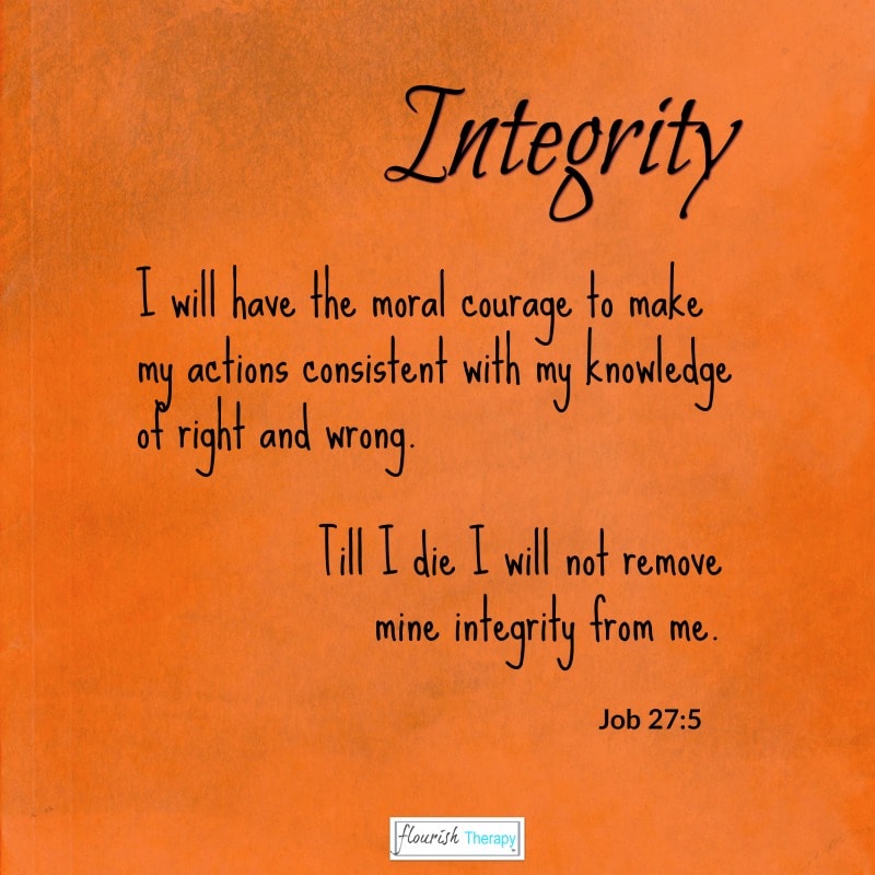 Integrity quote, tolerance