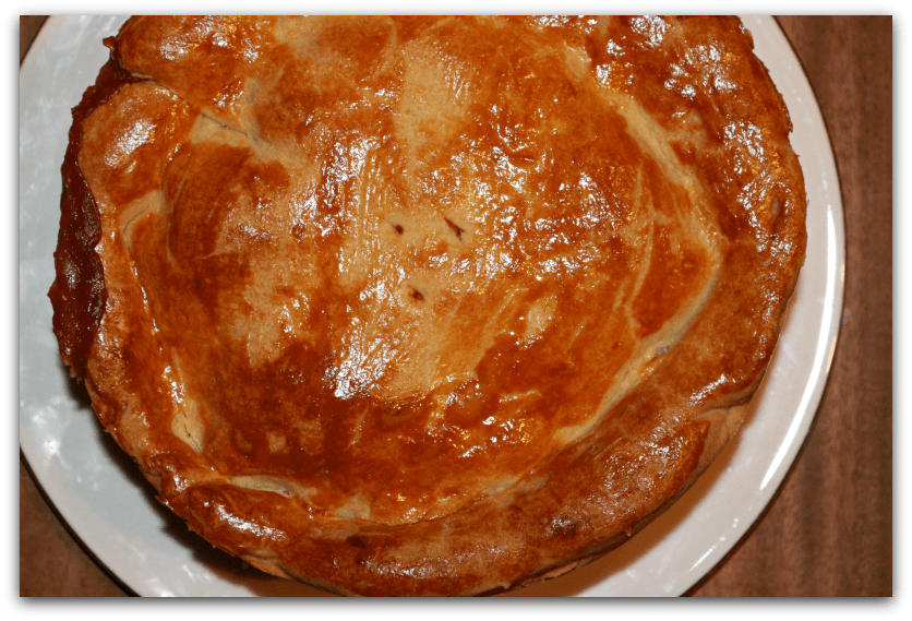 gammon and turkey raised pie