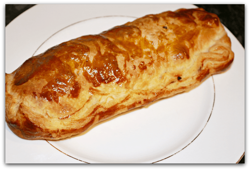 Puff pastry pasty