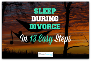 Sleep during divorce