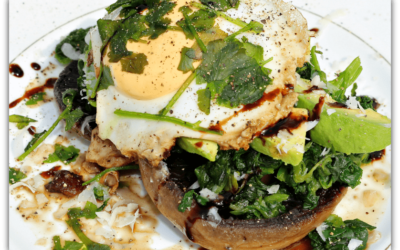 Mushroom, Spinach and Egg Brunch