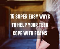 16 Super Easy Ways to Help Your Teen Cope With Exams